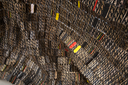 El Anatsui, Black Block (detail)